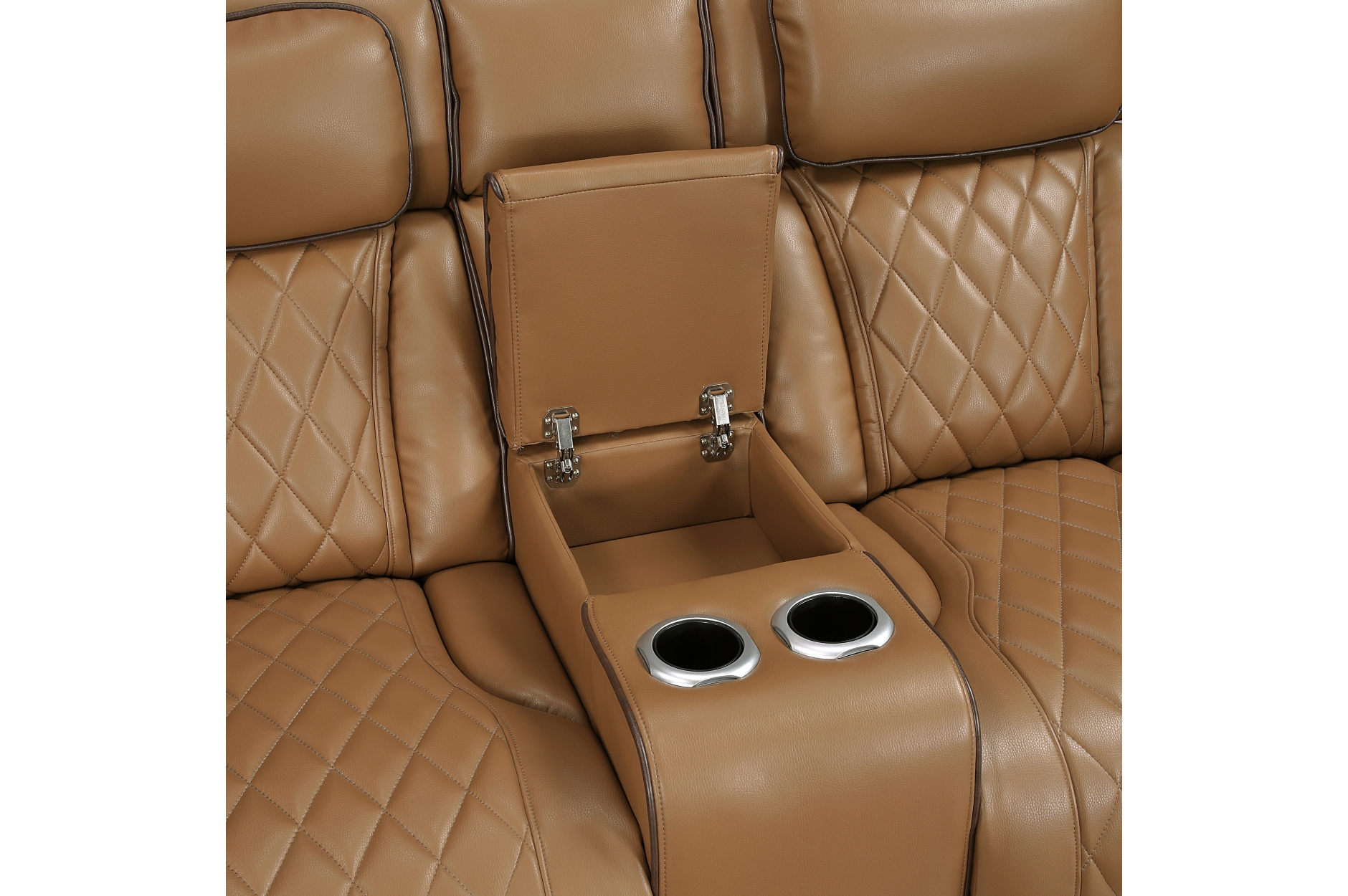 9516BRW Fairway Brown Power Reclining Sofa Set