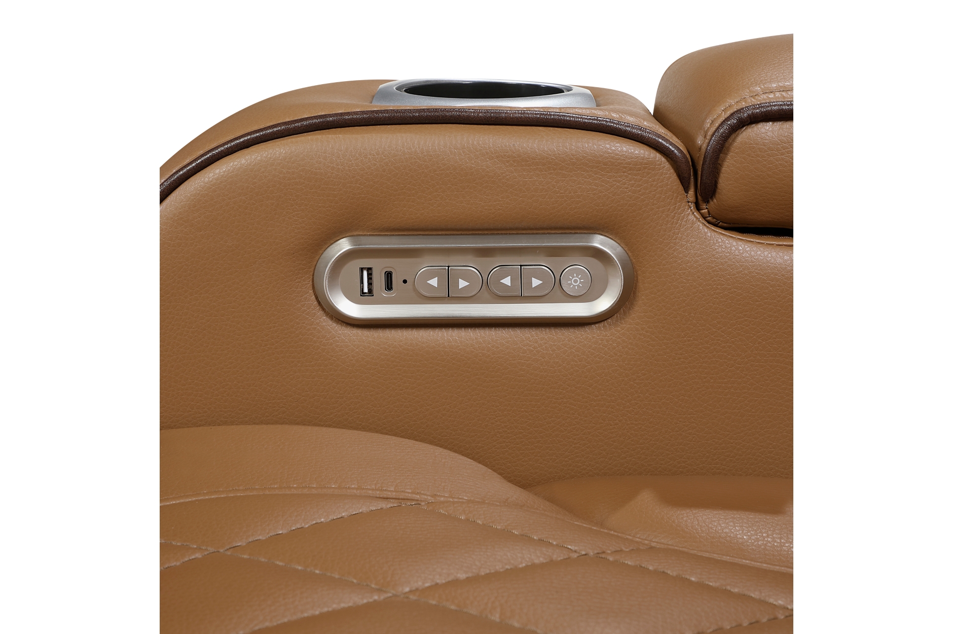 9516BRW Fairway Brown Power Reclining Sofa Set