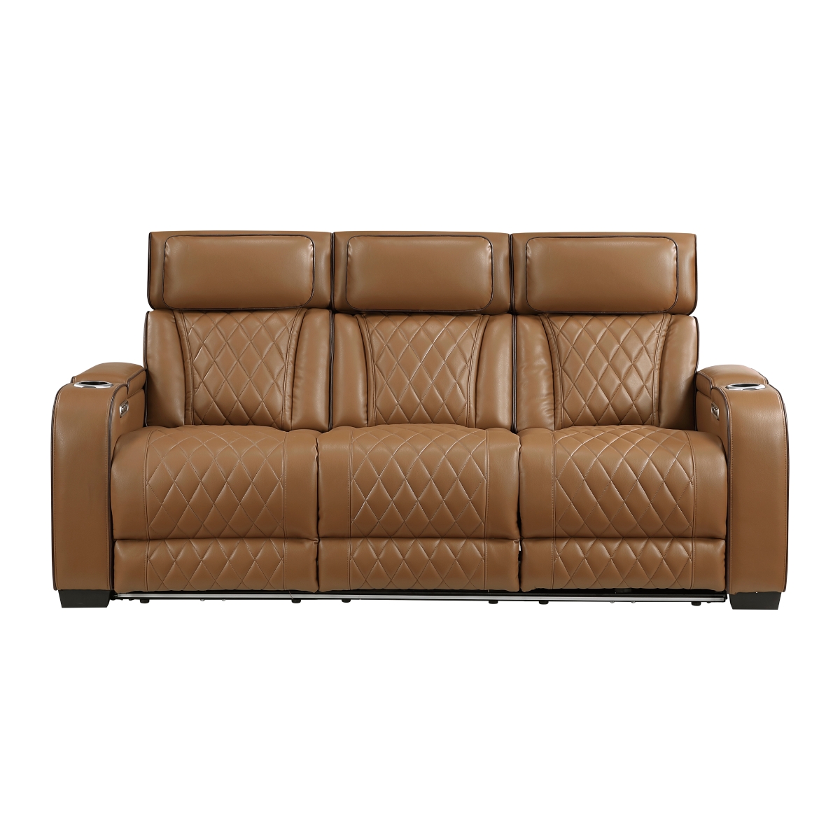 9516BRW Fairway Brown Power Reclining Sofa Set