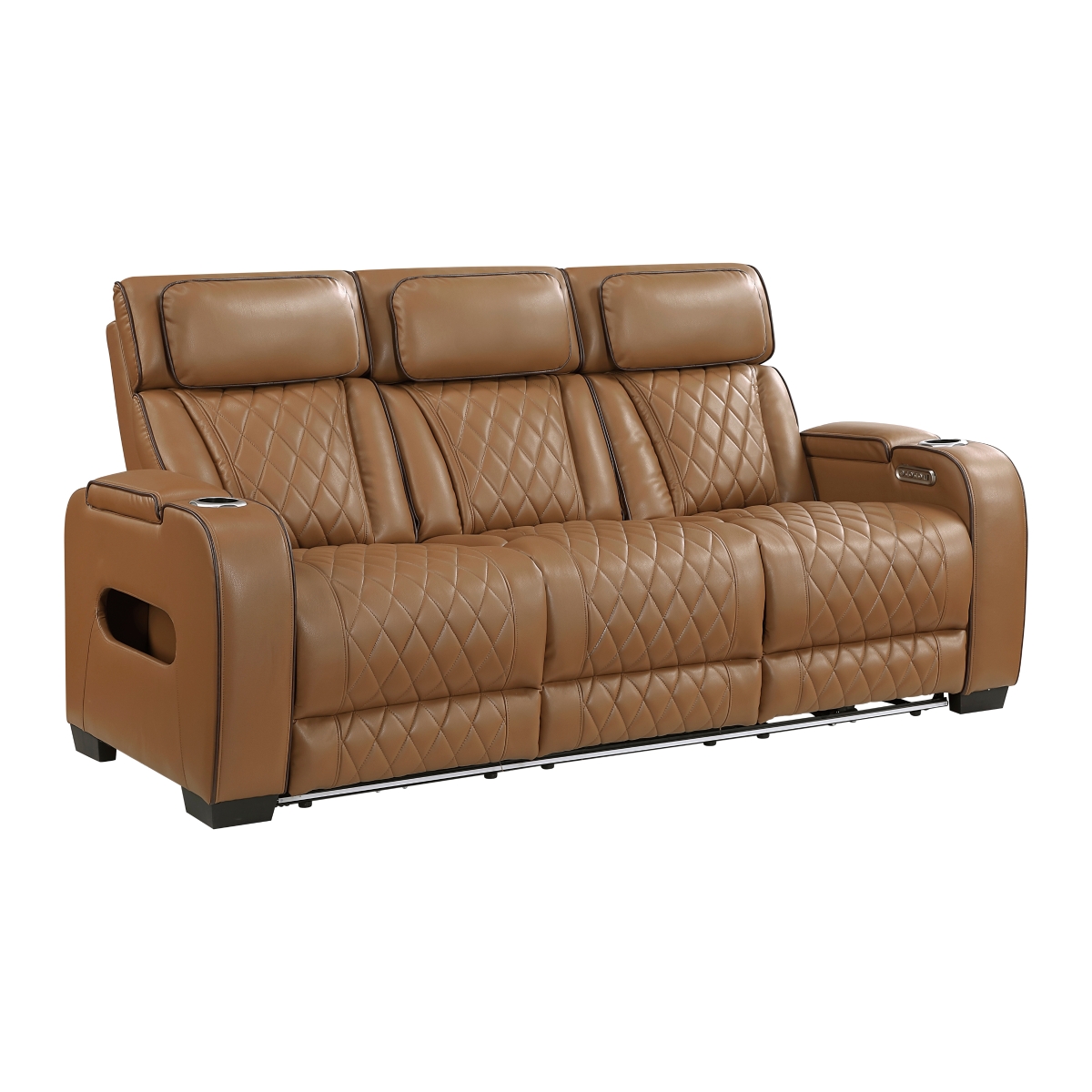 9516BRW Fairway Brown Power Reclining Sofa Set