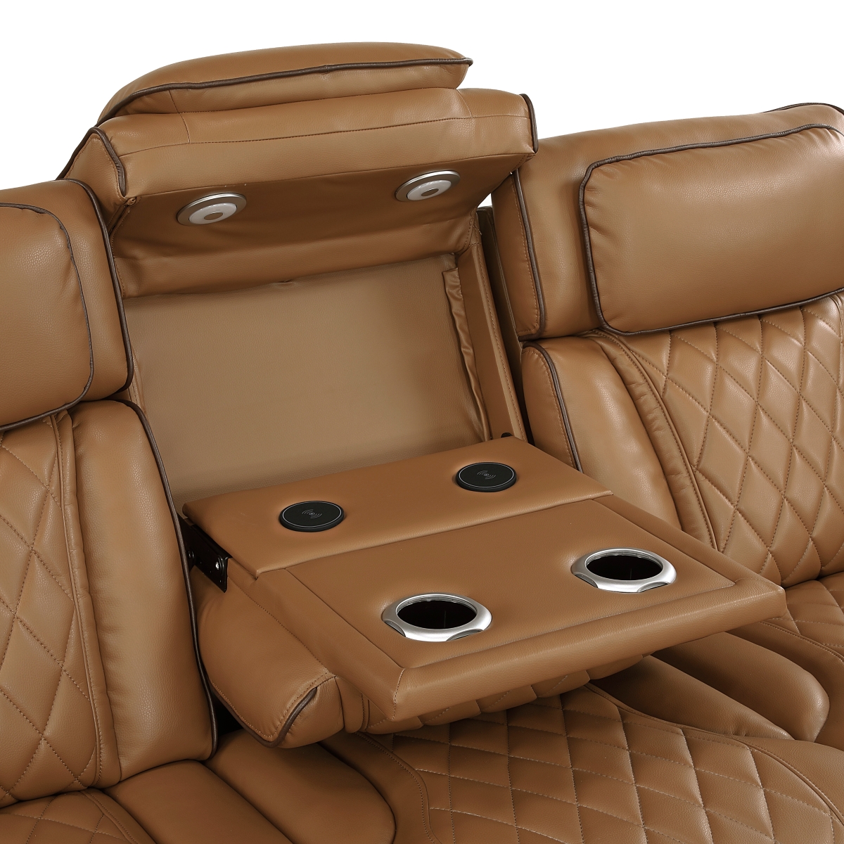 9516BRW Fairway Brown Power Reclining Sofa Set