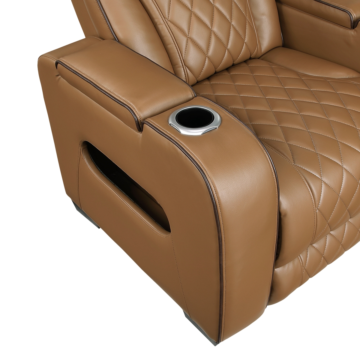 9516BRW Fairway Brown Power Reclining Sofa Set