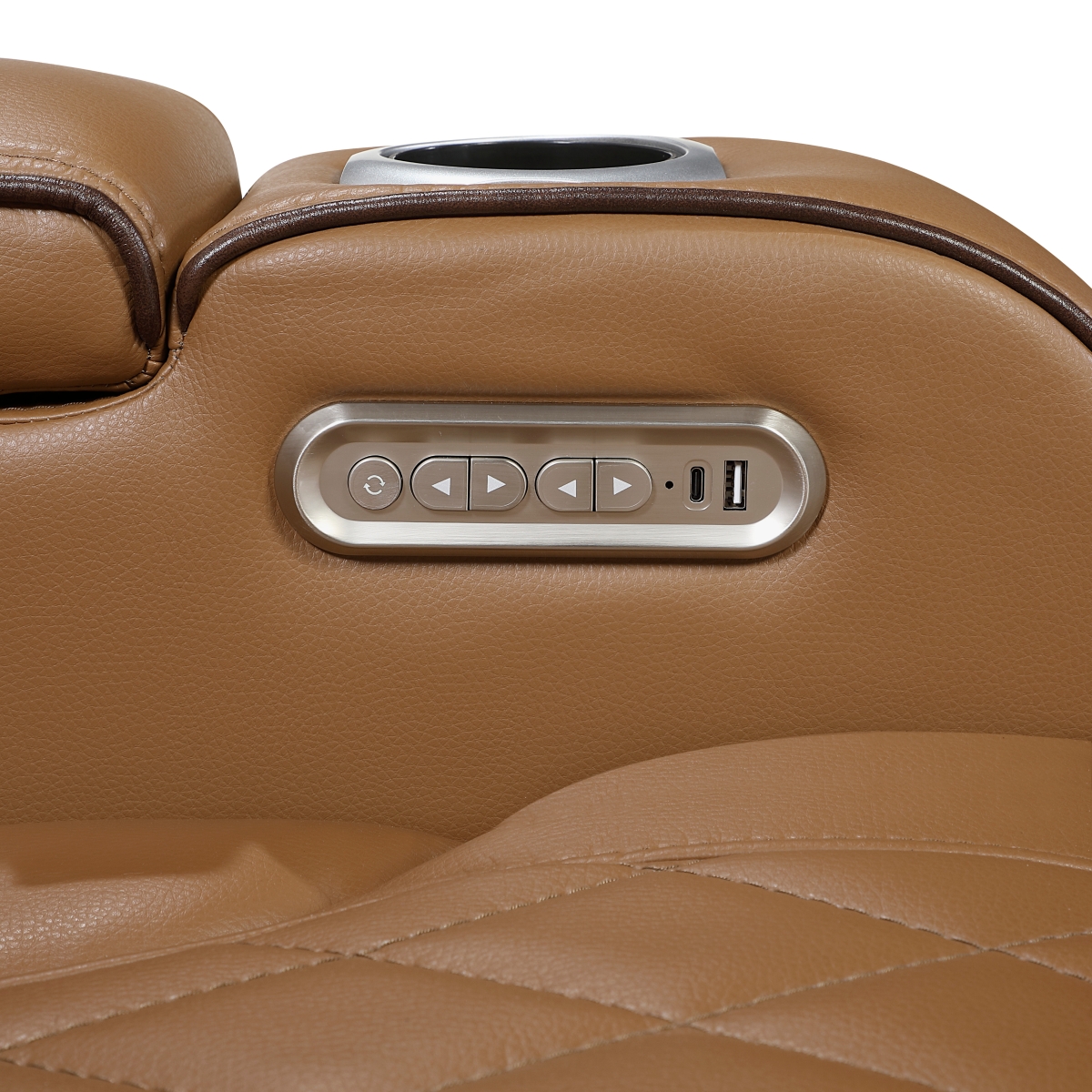 9516BRW Fairway Brown Power Reclining Sofa Set