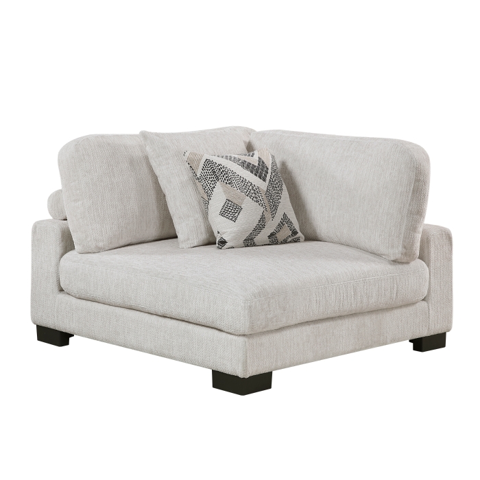 9555BEG*84CR4AC Tinley Beige 8-Piece Modular Sectional
