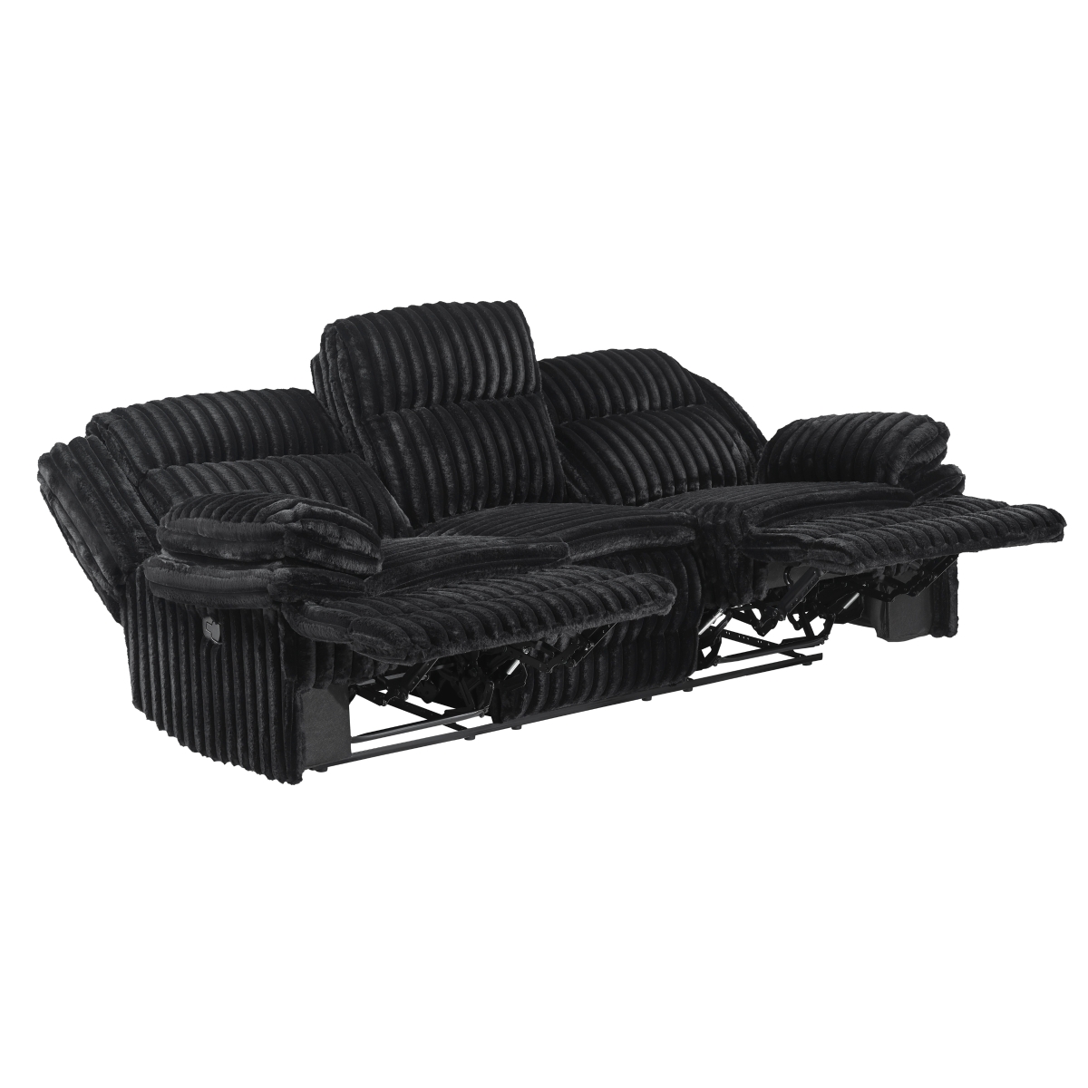 9577BK Goodland Black Reclining Sofa Set