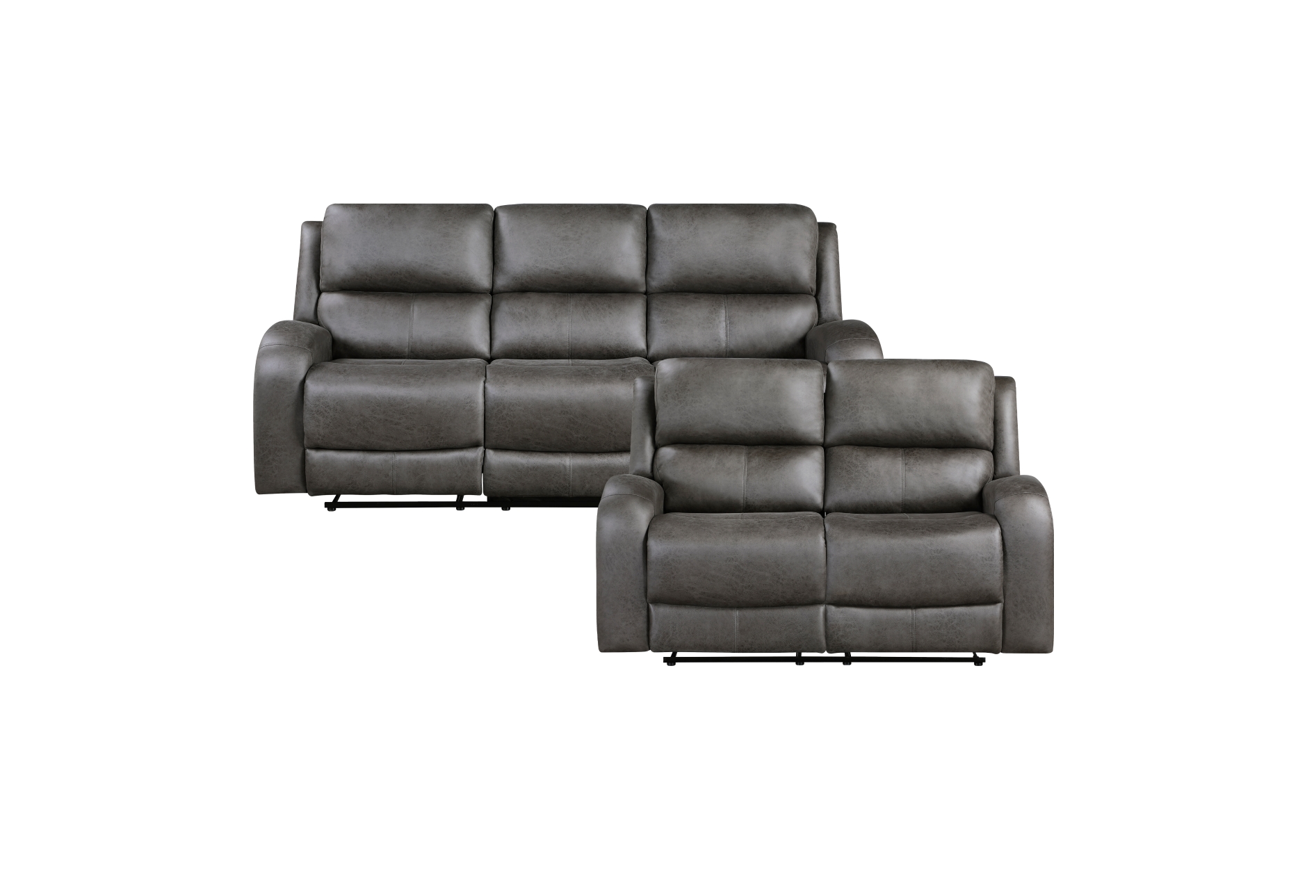 9601GY Pagosa Gray Reclining Sofa Set