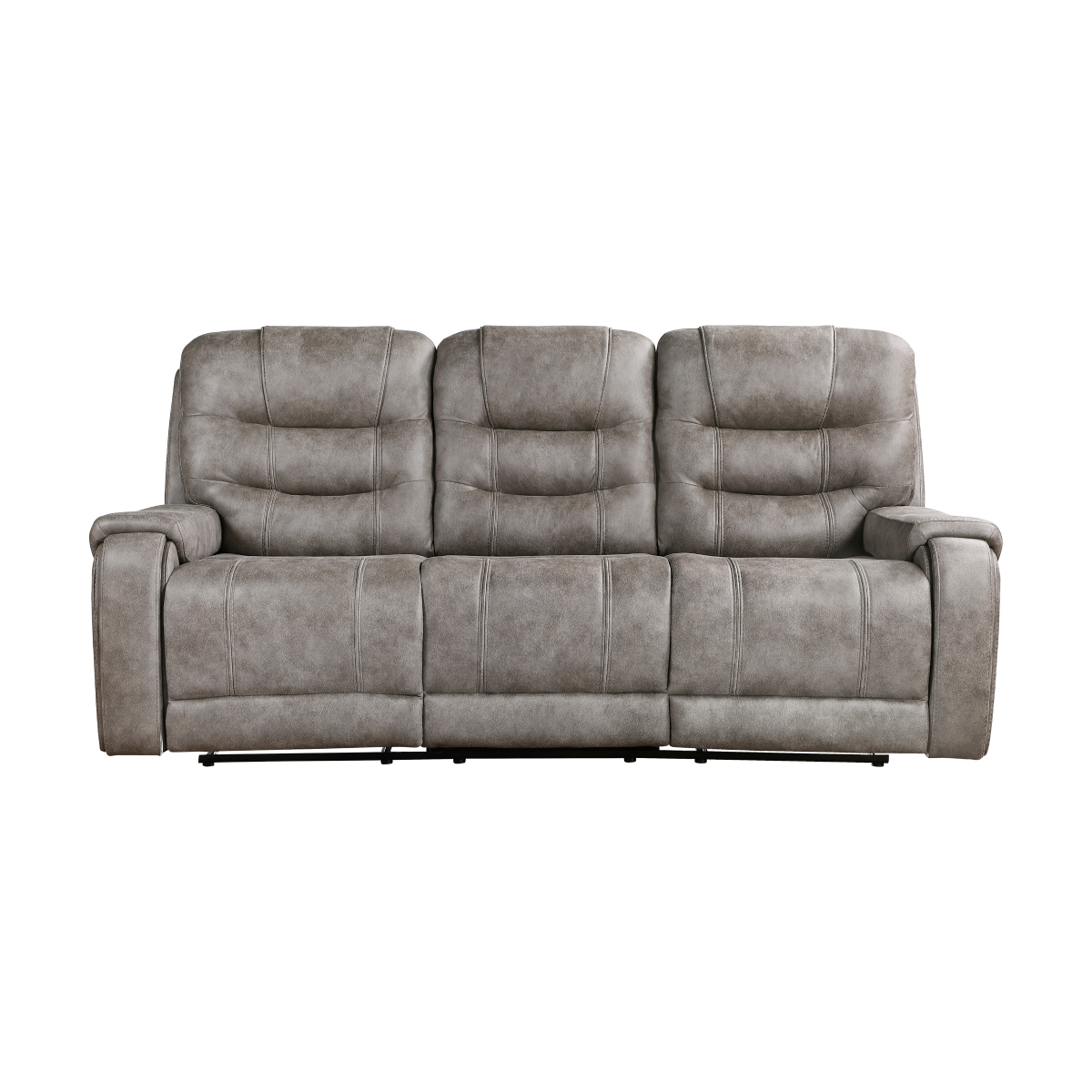 9634GBR Oberon Grayish Brown Reclining Sofa Set
