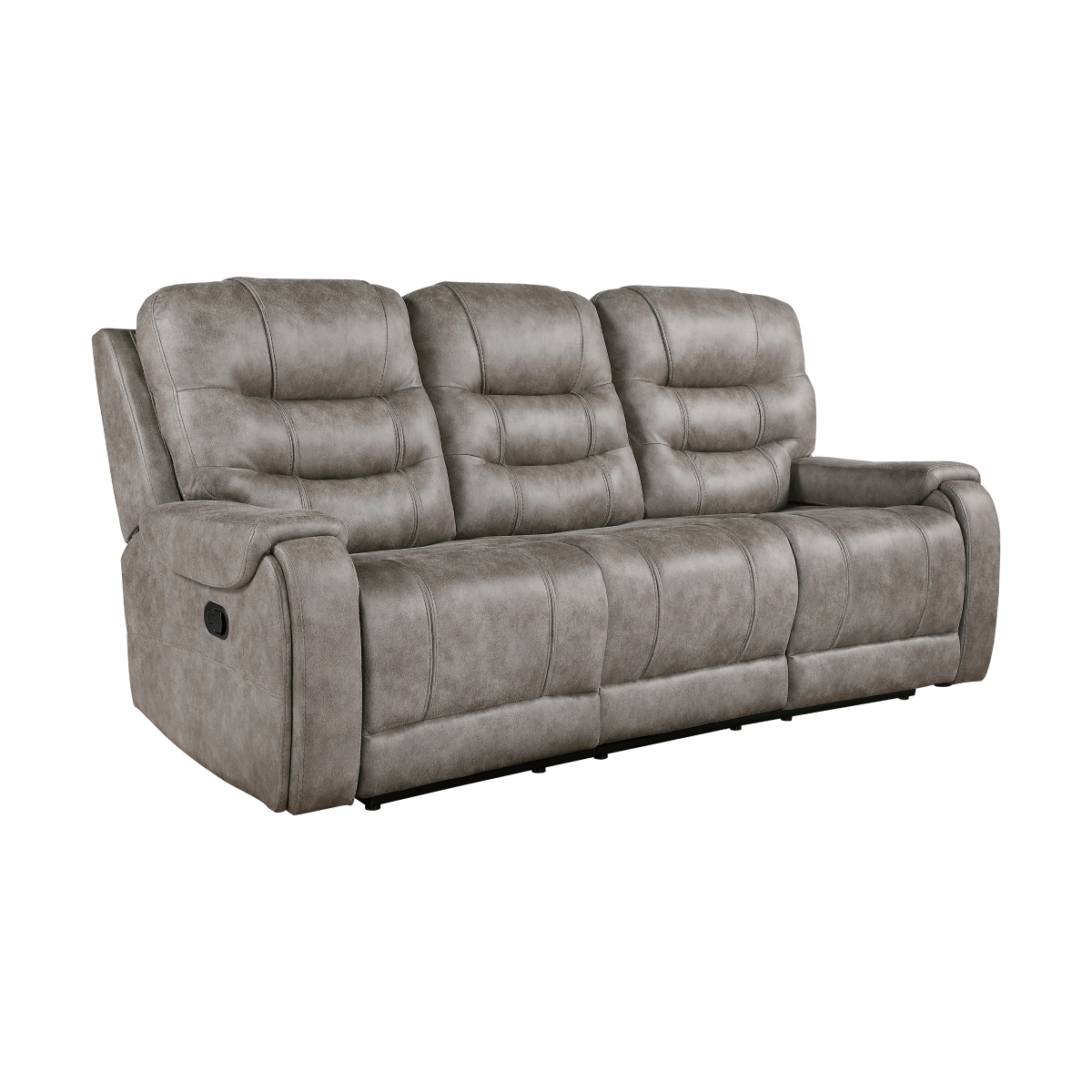 9634GBR Oberon Grayish Brown Reclining Sofa Set
