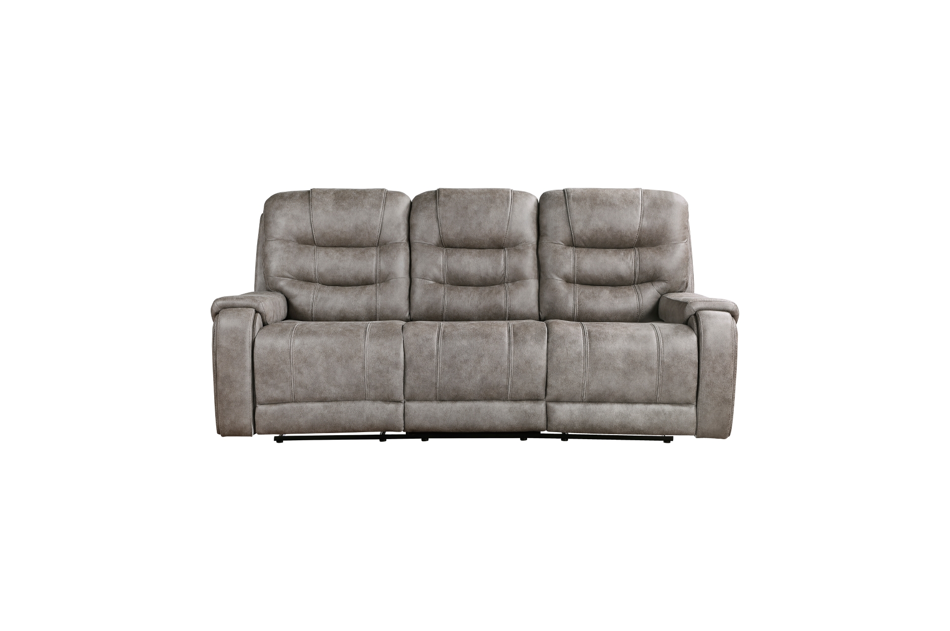 9634GBR Oberon Grayish Brown Reclining Sofa Set