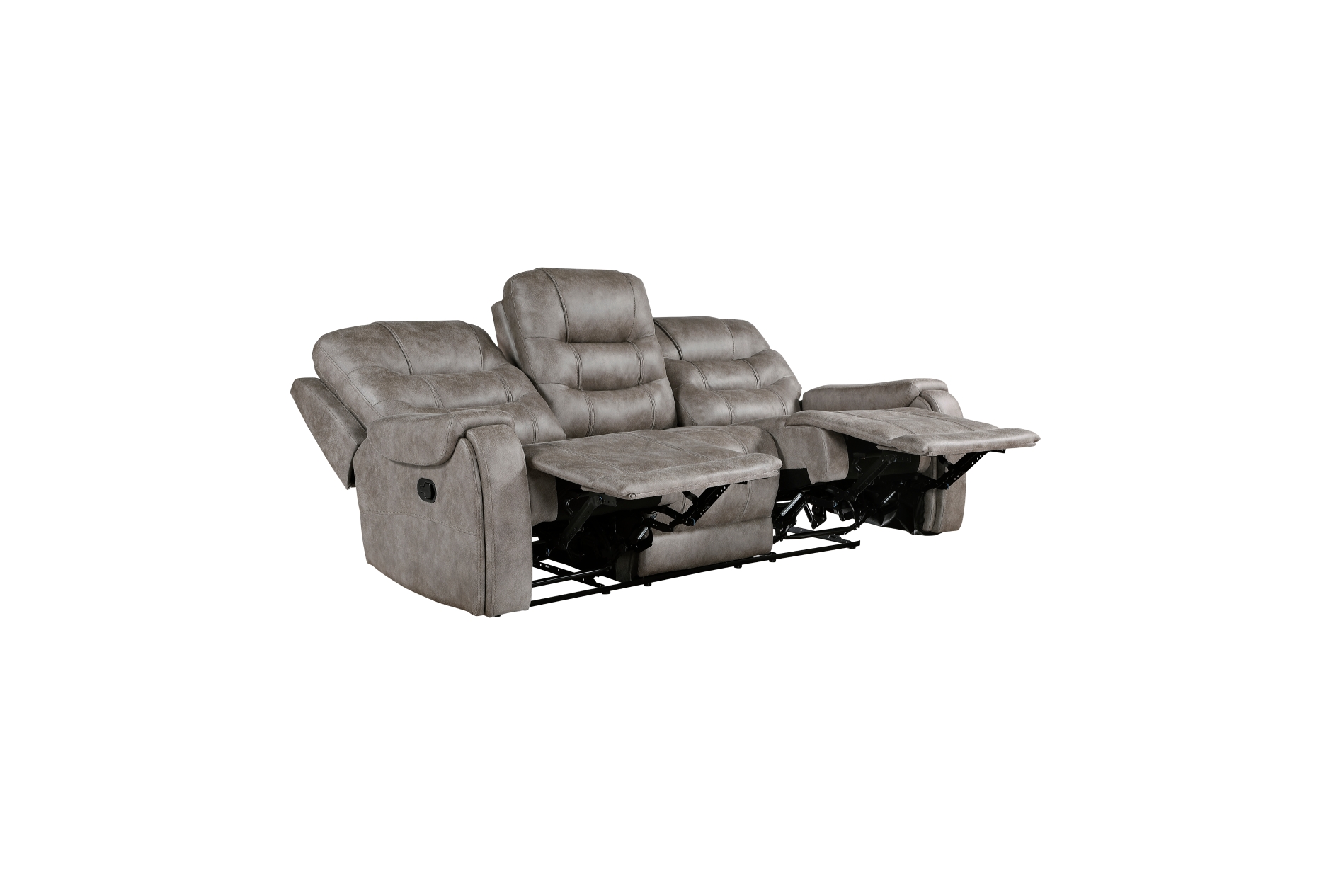 9634GBR Oberon Grayish Brown Reclining Sofa Set