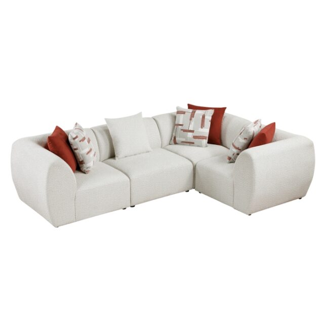 9669CN*3CR1AC Franz Beige 4-Piece Modular Sectional