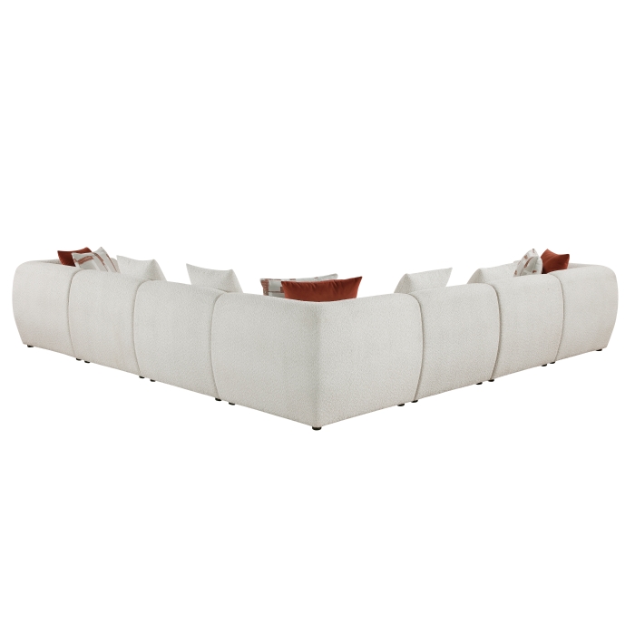 9669CN*73CR4AC Franz Beige 7-Piece Modular Sectional