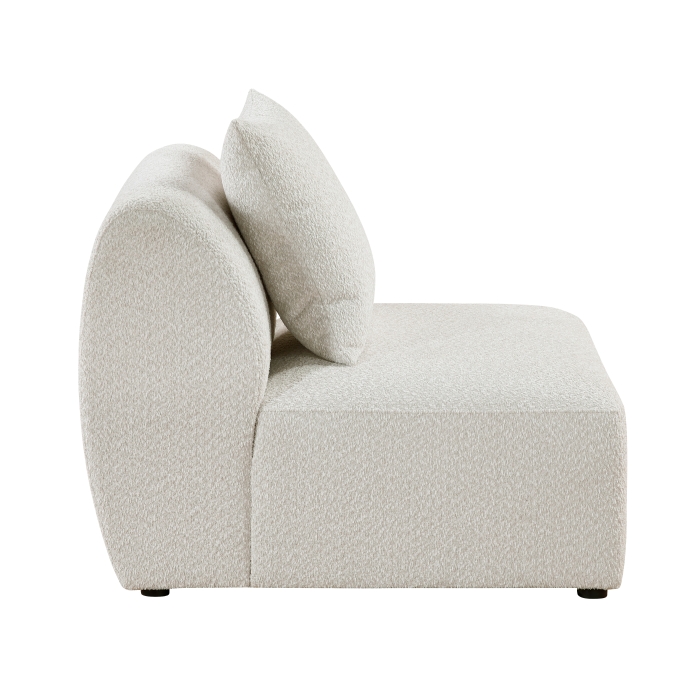 9669CN*74CR3AC Franz Beige 7-Piece Modular Sectional