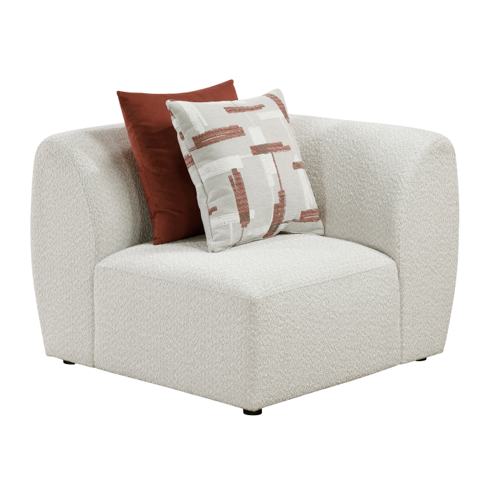 9669CN*74CR3AC Franz Beige 7-Piece Modular Sectional