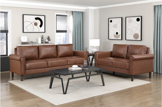 9690CHC Hector Chocolate Sofa Set