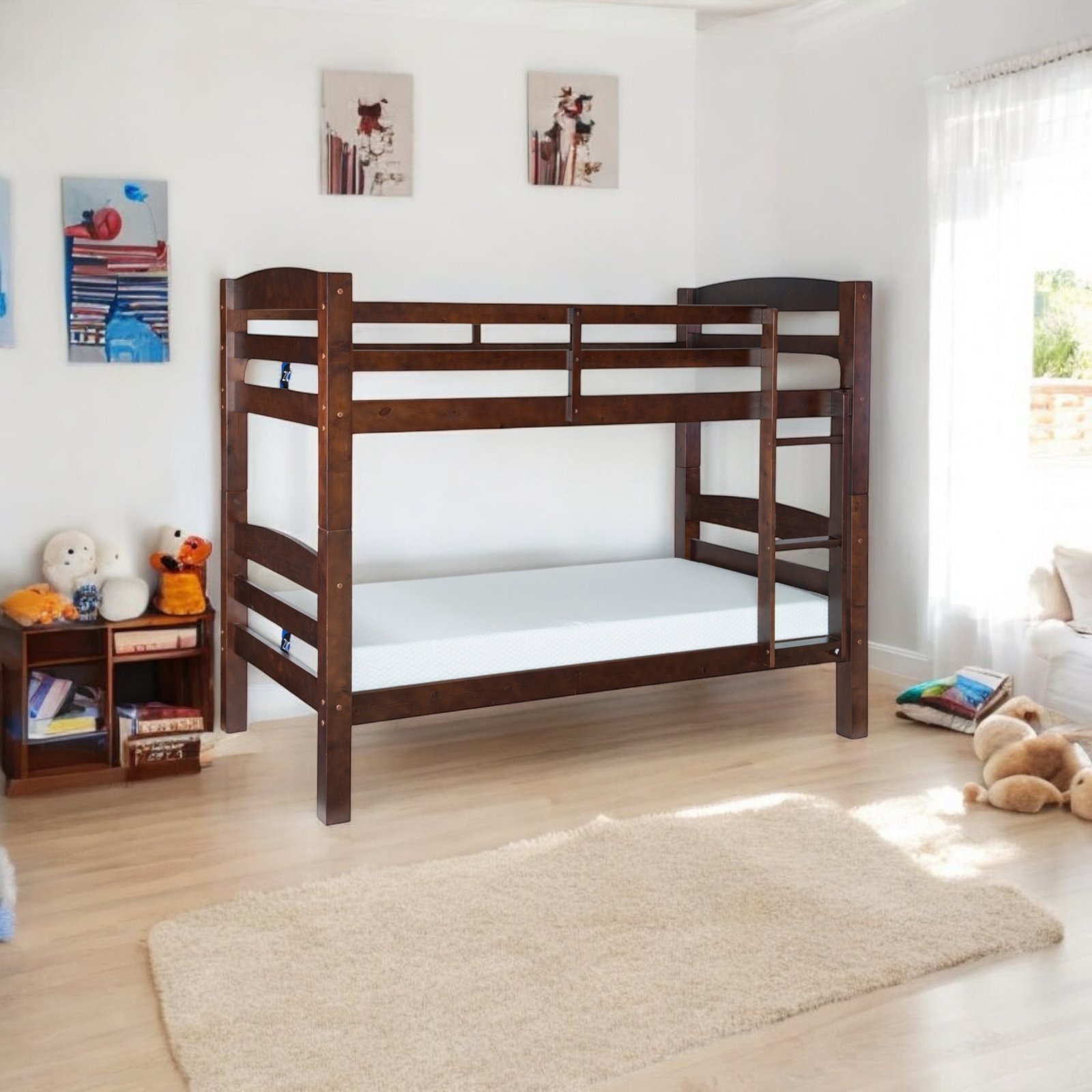 Bunk Bed Espresso Twin/Twin