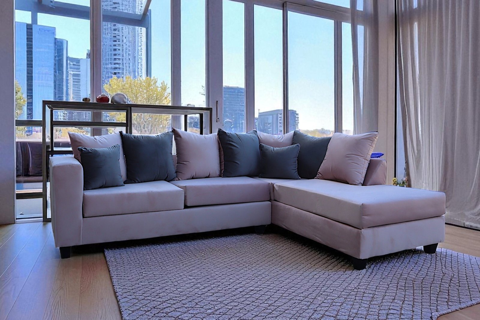 Baby Pink Sectional