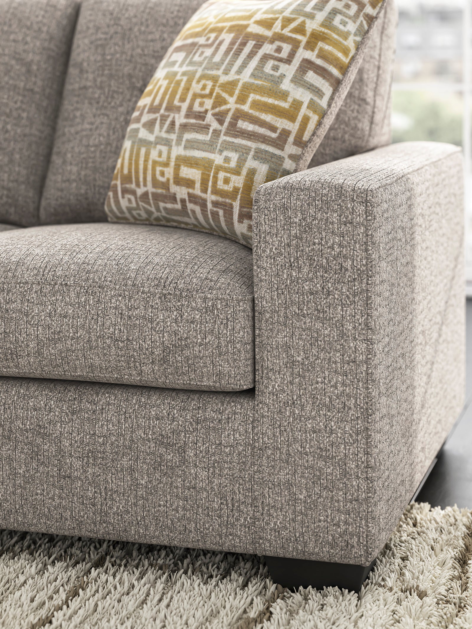 Ashley 292-04 Iron Sofa & Loveseat Set