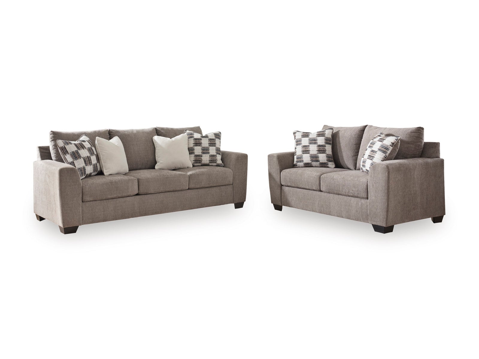 Ashley 631-02 Truffle Sofa & Loveseat Set