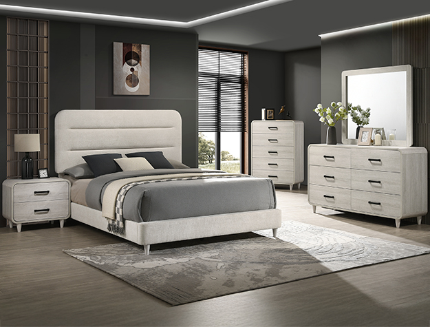 B4900 Nyomi White Bedroom Set