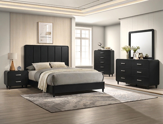 B4950 Nyomi Black Bedroom Set