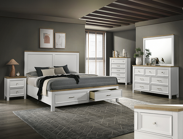 B6550 Aston Storage Bedroom Set