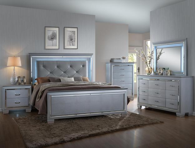 B7100 Lillian LED Bedroom Set