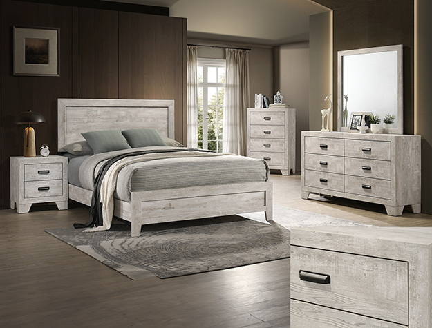 B9220 Millie White Bedroom Set
