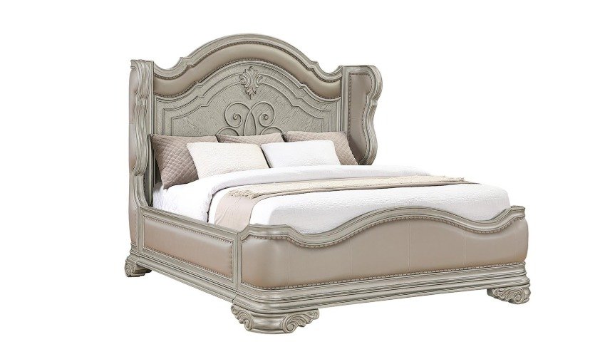 Bella Champagne Bedroom Set (King)