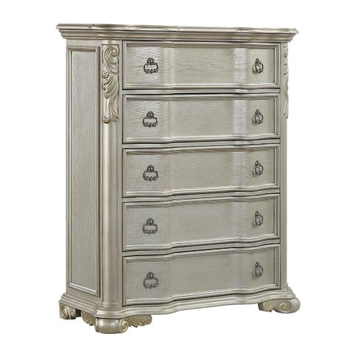 Bella Champagne Bedroom Set (King)