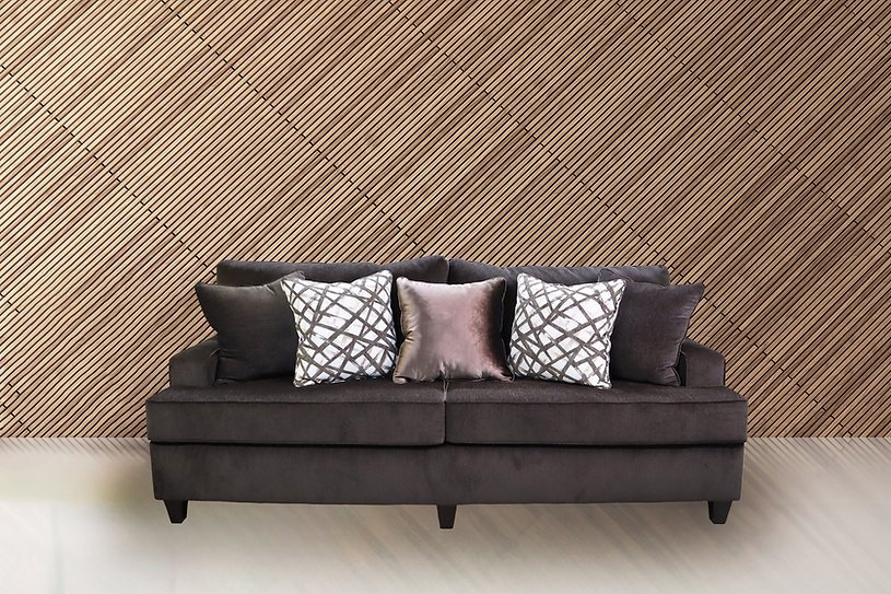 Brown Oversized Sofa & Loveseat - Image 2