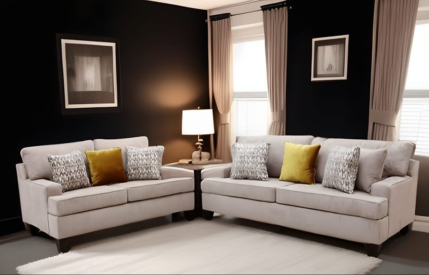 Putty Oversized Sofa & Loveseat