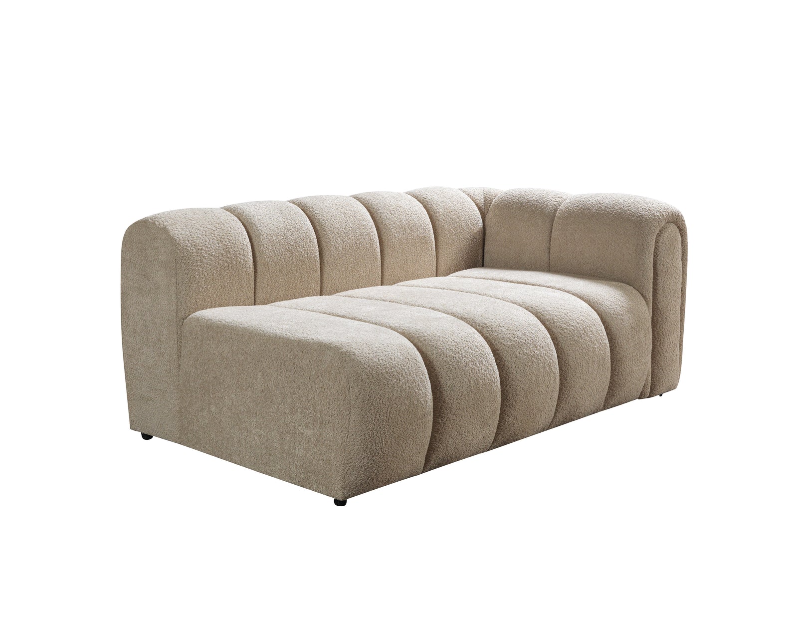 Lis Sand Boucle 115" Sectional