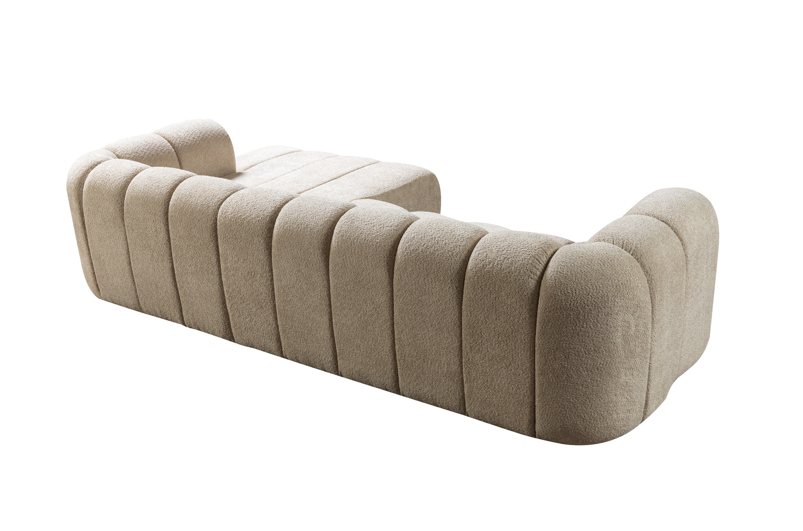 Lis Sand Boucle 115" Sectional