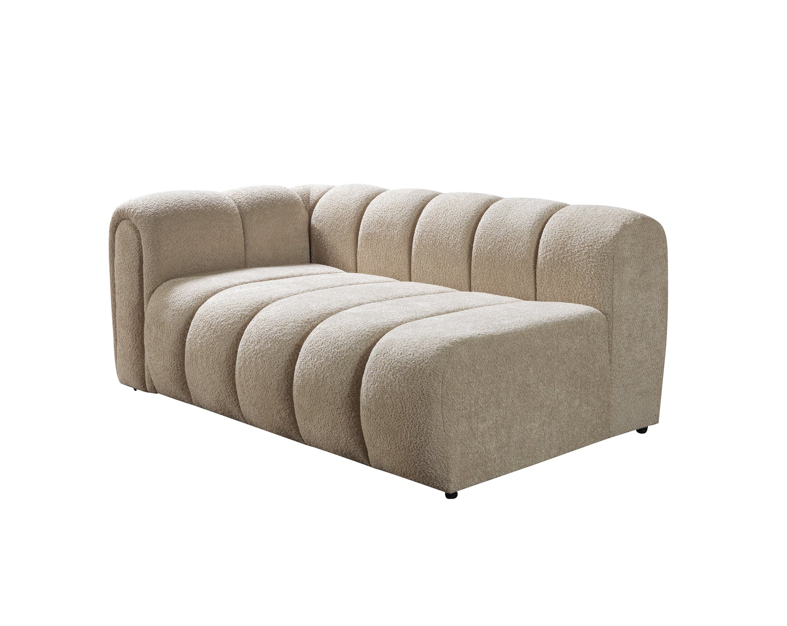 Lis Sand Boucle 115" Sectional