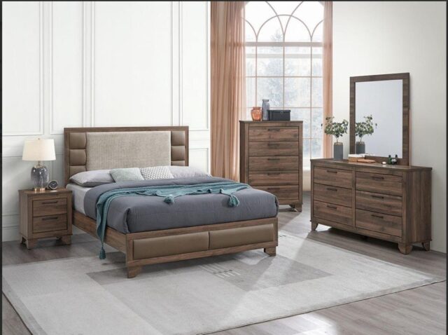 Lumeria Bedroom Set Brown