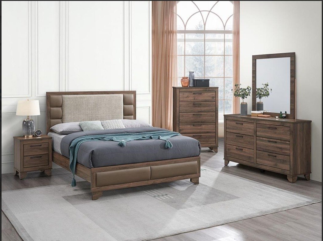 Lumeria Bedroom Set Brown