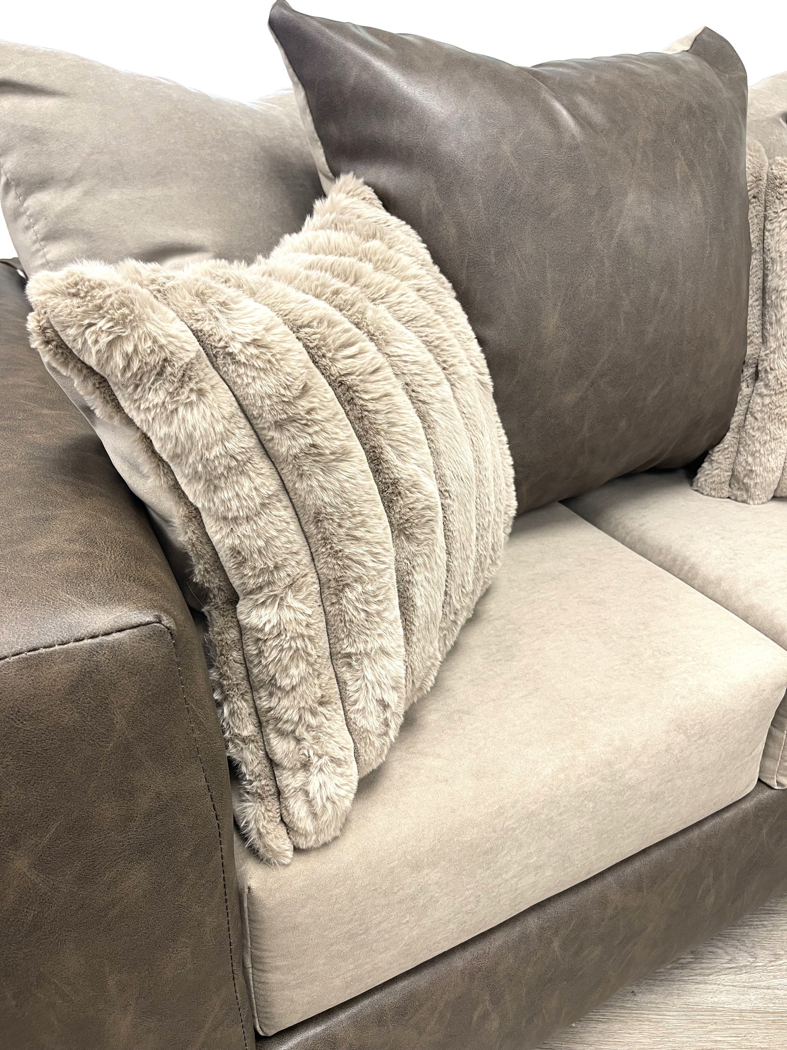 Monroe Latte Sofa & Loveseat