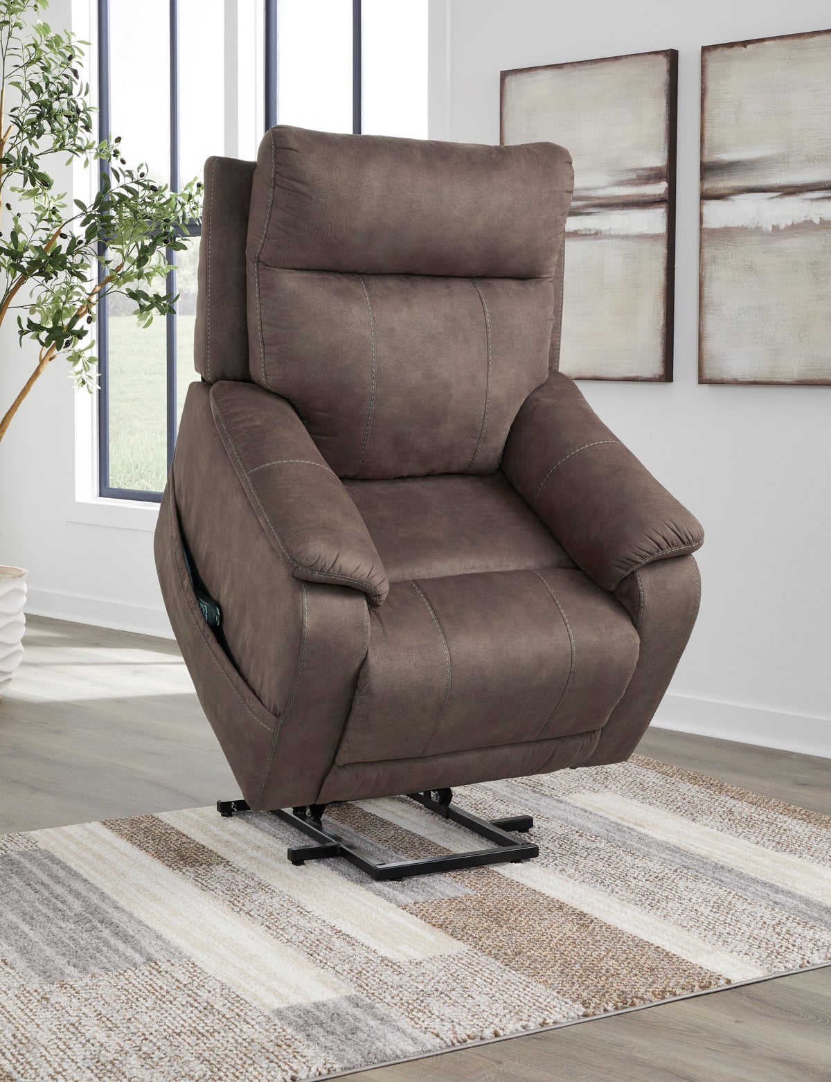 Ashley 1350412 Power Lift Recliner (Heat/Massage)
