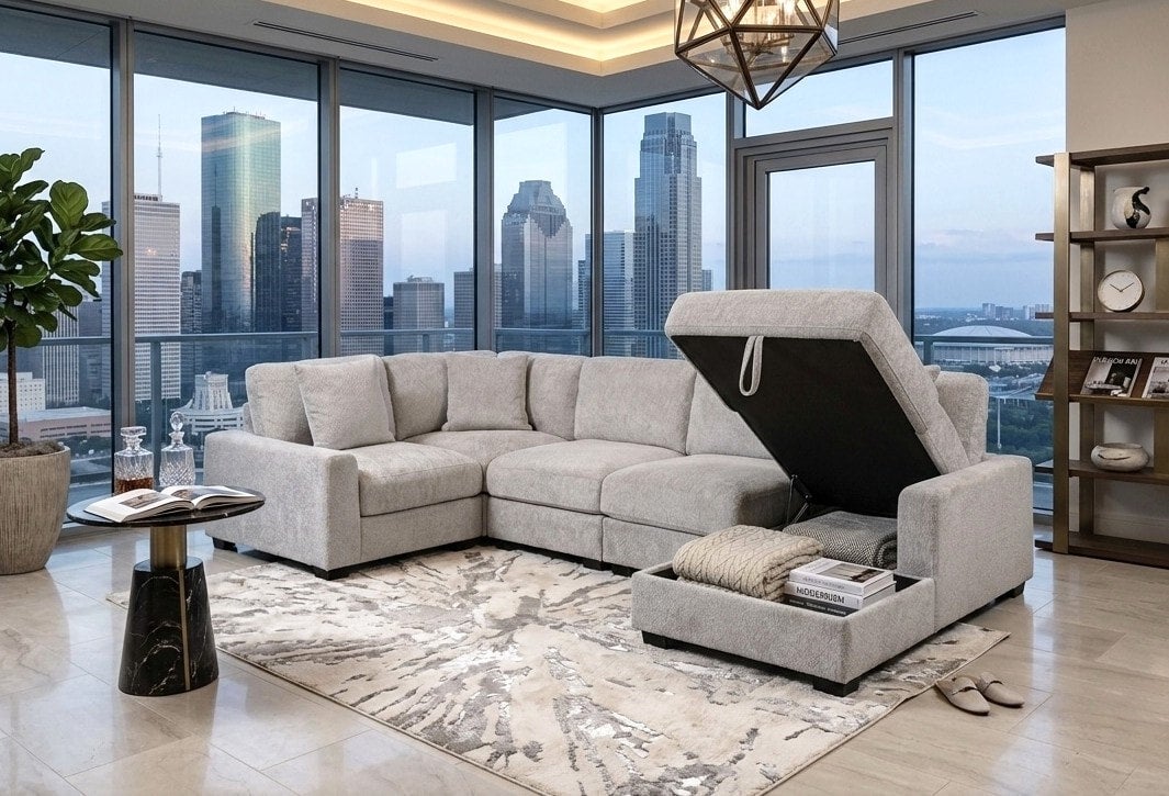 Serena Gray Modular Sectional
