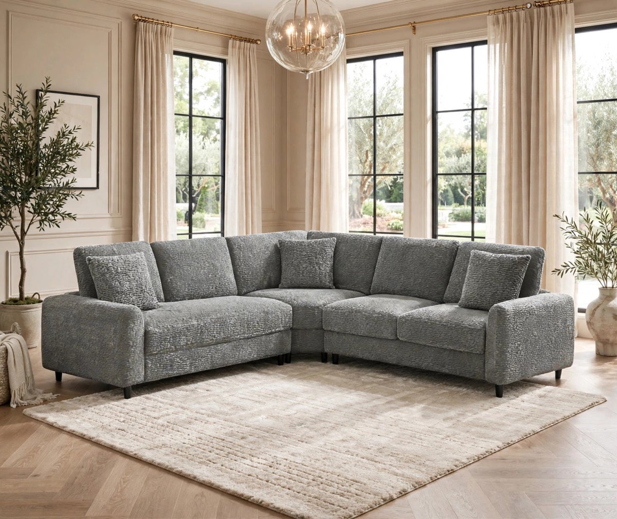 Stella Gray Sectional