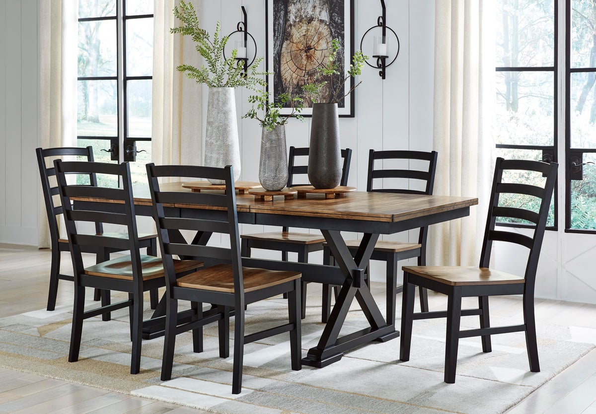 Ashley D634 7pc Dining Set