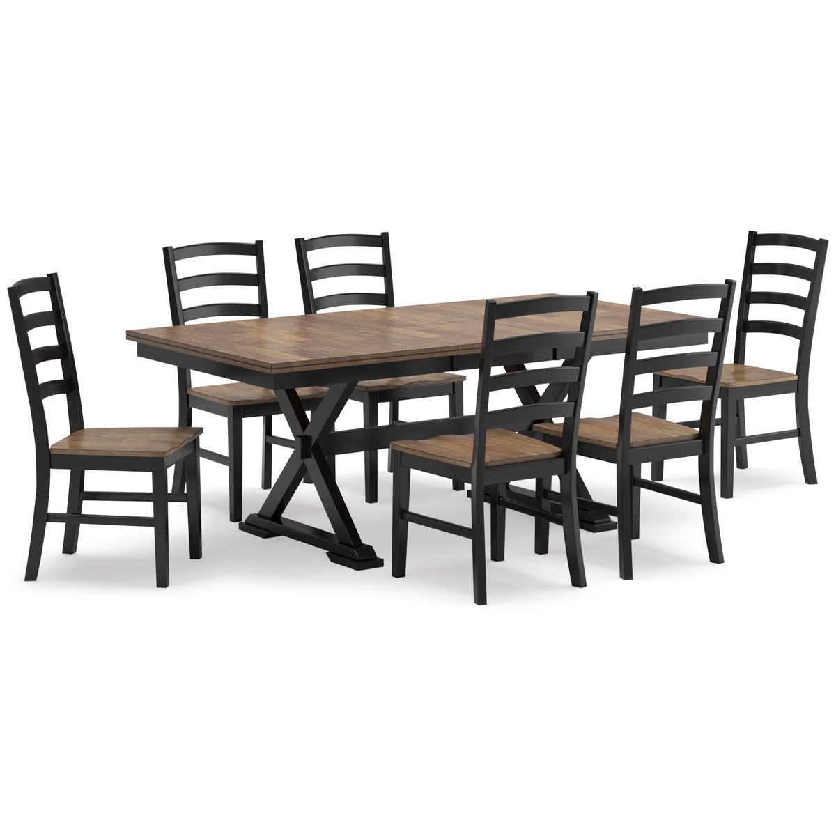 Ashley D634 7pc Dining Set - Image 2