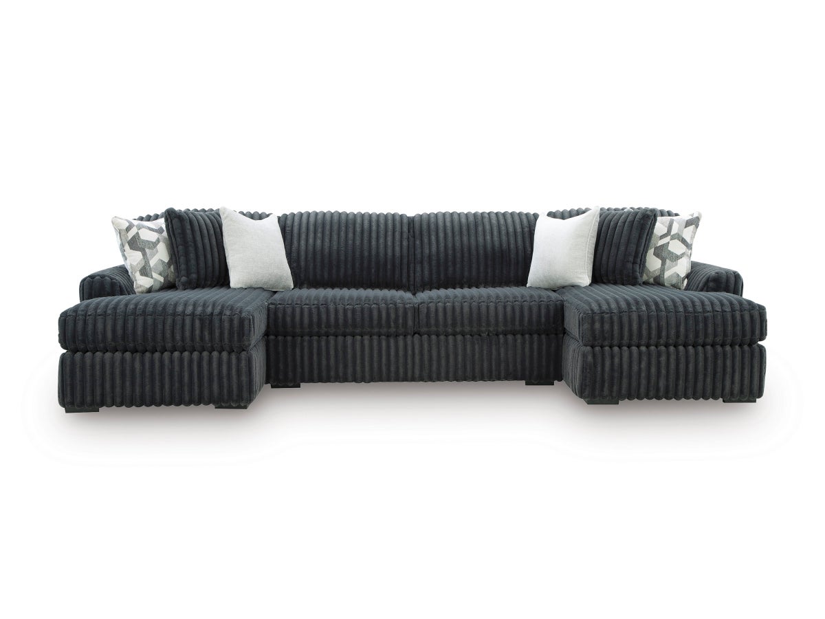 Ashley 981-05 3PC Double Chaise Sectional - Image 3