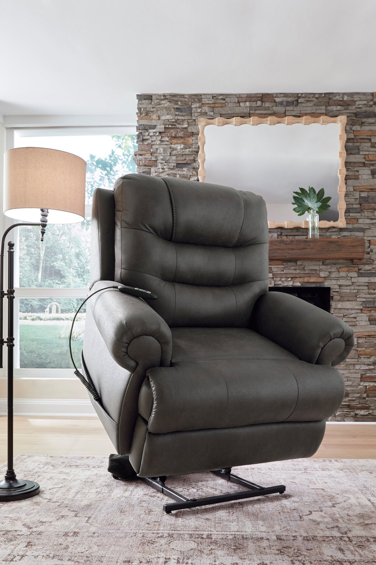 Ashley 8240612 Power Lift Recliner (Heat/Massage)