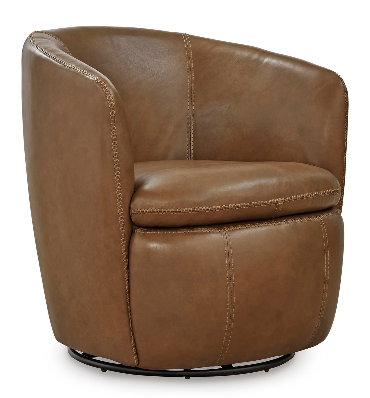 A3000700 Swivel Accent Chair (Top Grain)