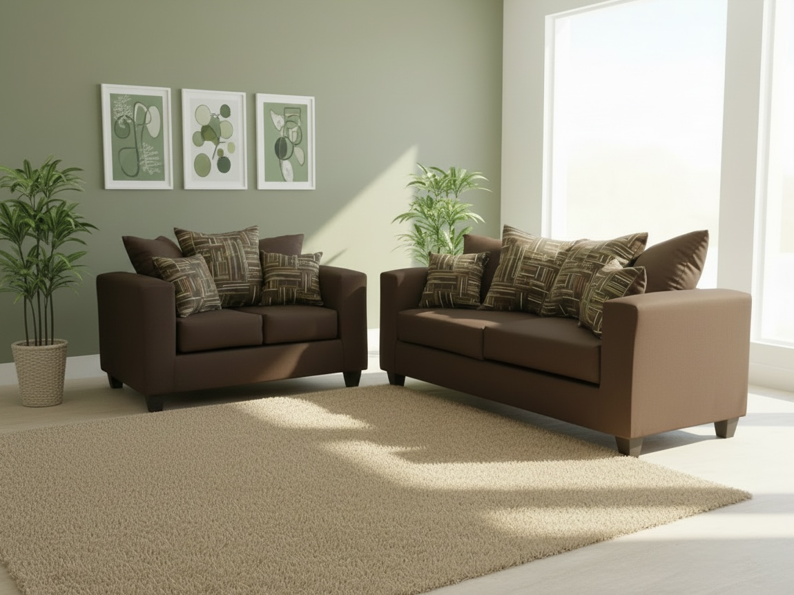 Sofa & Loveseat Cocoa