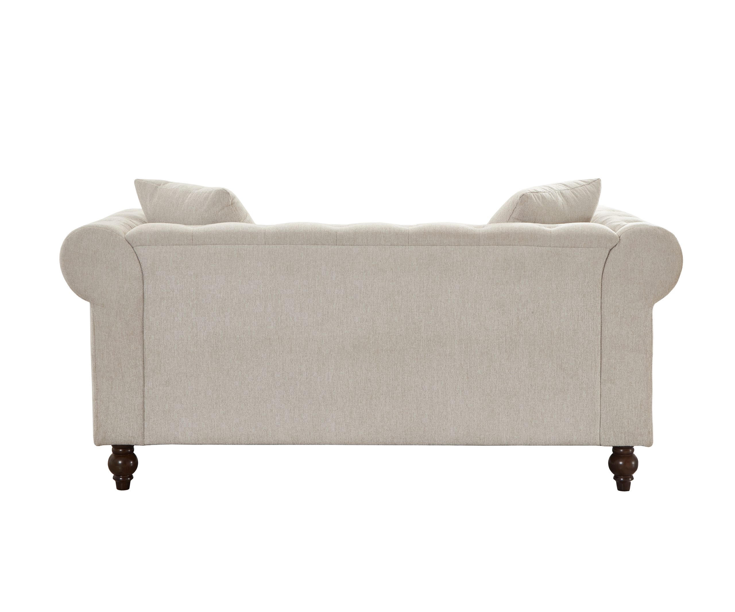 Thomas Beige Chesterfield Sofa & Loveseat